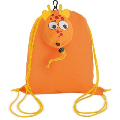 Mochila plegable jirafa personalizada